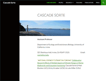 Tablet Screenshot of cascadesorte.org